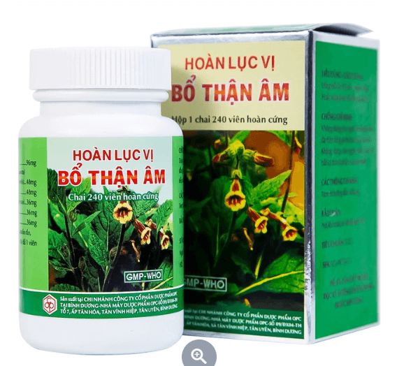 Thuốc Hoàn Lục Vị Bổ Thận Âm OPC điều trị các trường hợp tinh huyết suy kém, hoa mắt, chóng mặt (10 gói x 5g)